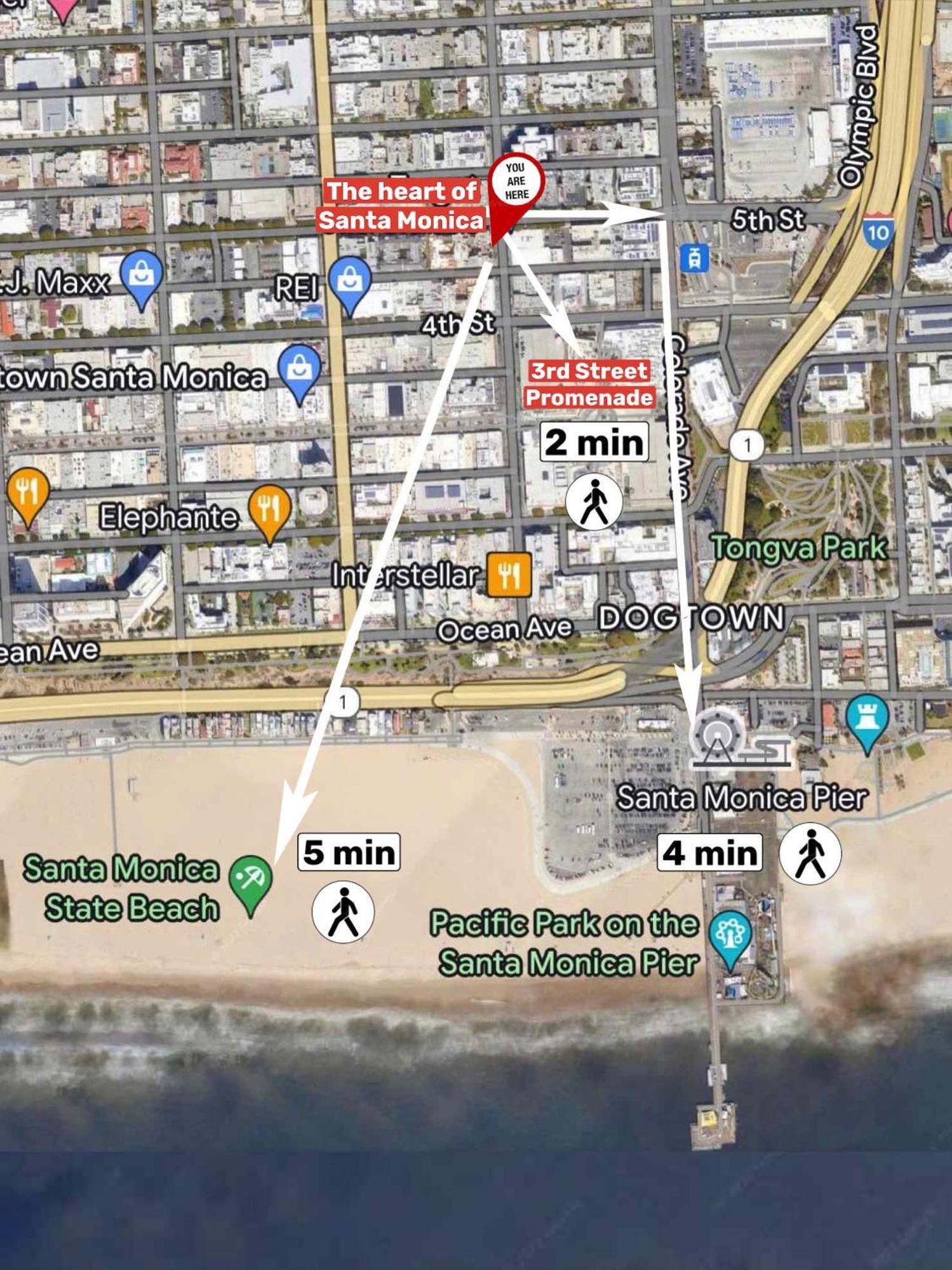 7 Large Down Town Santa Monica Apartment Los Angeles Luaran gambar